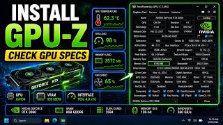 How to Download & Install GPU-Z on Windows PC