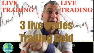 Day Trading 3 live trades   &#39;tis Trading Gold