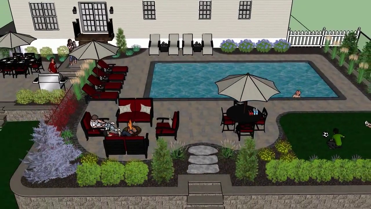 Landscape Design Concept Video Bergen County NJ - Horizon Landscape