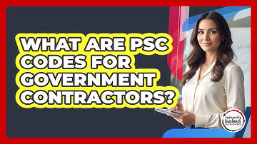 What Are PSC Codes For Government Contractors?