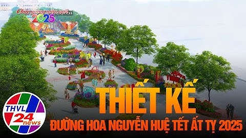 Thiết kế đường hoa Nguyễn Huệ Tết Ất Tỵ 2025