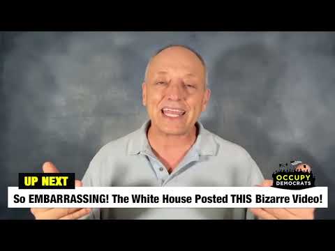 Trump Gets EMBARRASSED In BIZARRE White House VIDEO 