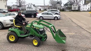 Why use a shovel if you have a Little Buck Loader?