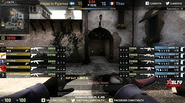 NiP vs Titan CM.TV SLTV StarSeries XI cache/inferno - 1 / 2