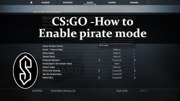 CS:GO | How to enable pirate mode