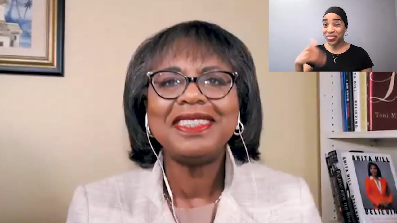 Anita Hill (author of Believing) at the 2022 PRH Common Reading Virtual Author Event