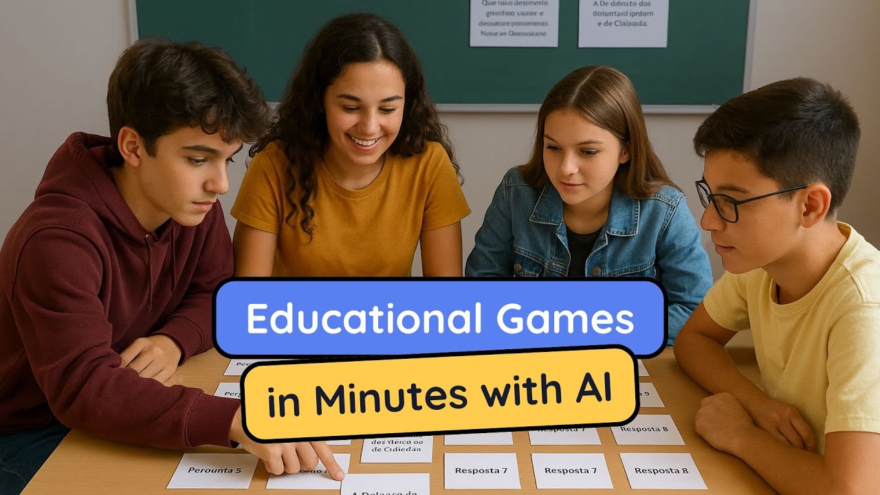 Create Educational Games in Minutes with AI in 2026 - YouTube