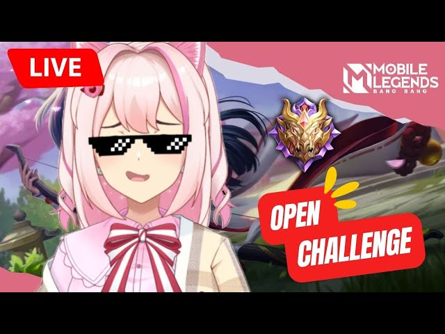 【🔴LIVE MOBILE LEGENDS】 OPEN CHALLENGE di Rank Mythic #shorts -Vtuber ID class=