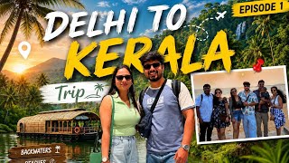 Delhi to Kerala Trip✈️🌴|Our South Trip| Ep:1|Kerala Series|Sab Friends ke sath❤️|Vishal Thakur Vlogs screenshot 1