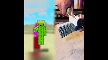 😱Minecraft, but Every Time I Break a Block, I Turn Into It...#minecraft#shorts