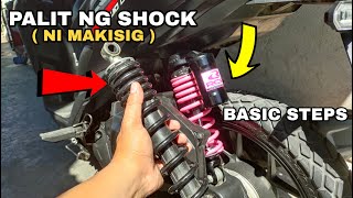 PAGPALIT NG SHOCK NG HONDA CLICK 125I | RCB SHOCK