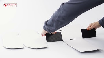 Sendproof postpakketdoos zwart