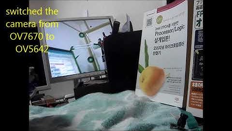 Intel (Altera) FPGA controls OV5642