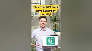 The ChatGPT hack that pays you $500/day (Legally!)  #makemoneyperday #chatgpt #aibusiness #money