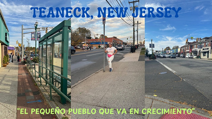 ASI ES LA MEJOR CIUDAD PARA VIVIR PARA LATINOS EN NEW JERSEY: TEANECK . #newjersey #estadosunidos
