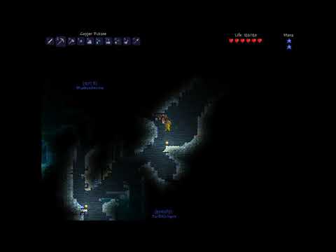 Terraria - Bunkers Part 2/4 with Bluebomberimo & Friends