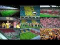 Lengyel-magyar élőkép a DAC-Cracovia EL-meccsen | Spoločná choreografia pred zápasom EL