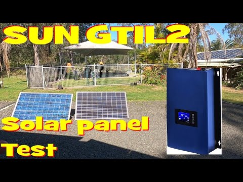 SUN Grid Inverter GTIL2 connected to solar. How good will it work ...