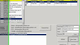 Sending Reports to Your Email or Mobile Device (Visual Retail Plus)