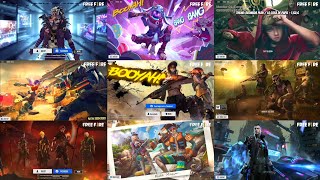 🔴ALL FREE FIRE UPDATES OF 2020 | OB20 - OB25 | LOBBY MUSIC | FREE FIRE MUSIC🔴 