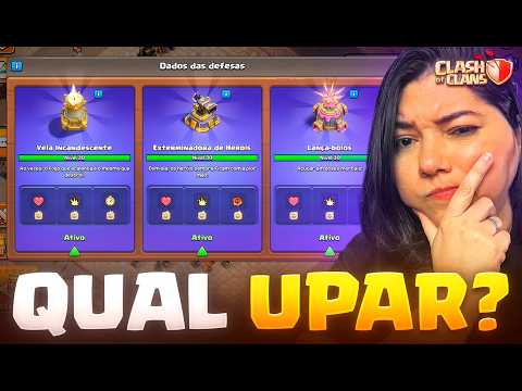 QUAL DEFESA UPAR? + SKIN DO CONSTRUTOR GRÁTIS!