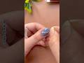 💅🧷Easy nail art with safety pin #nailart2025 #shorts #shortvideo