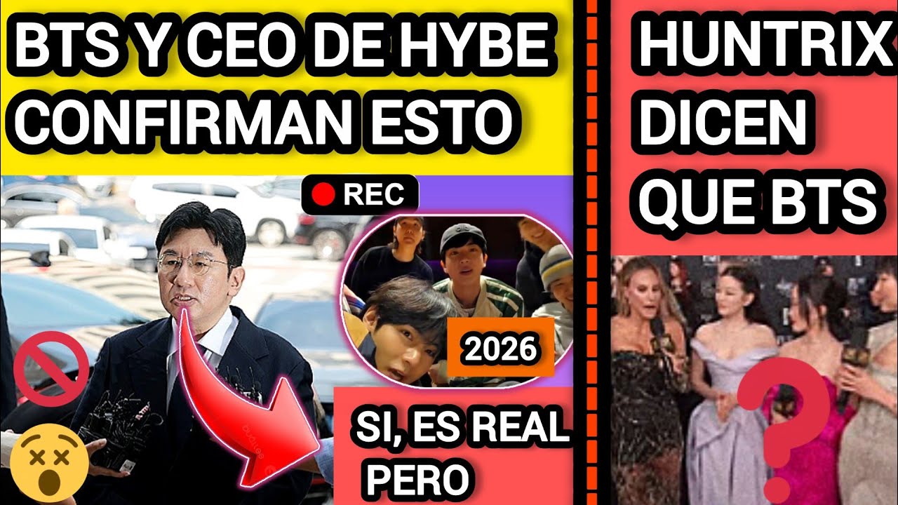 СКАНДАЛ🔴Генеральный директор BTS подтверждает слухи и объявляет об этом😭HUNTRX говорит, что BTS😨b...
