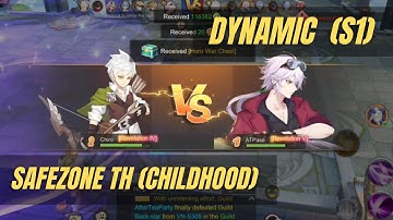 Guild War From DYNAMIC (S1) Against SafeZone TH (Childhood) - Cloud Song