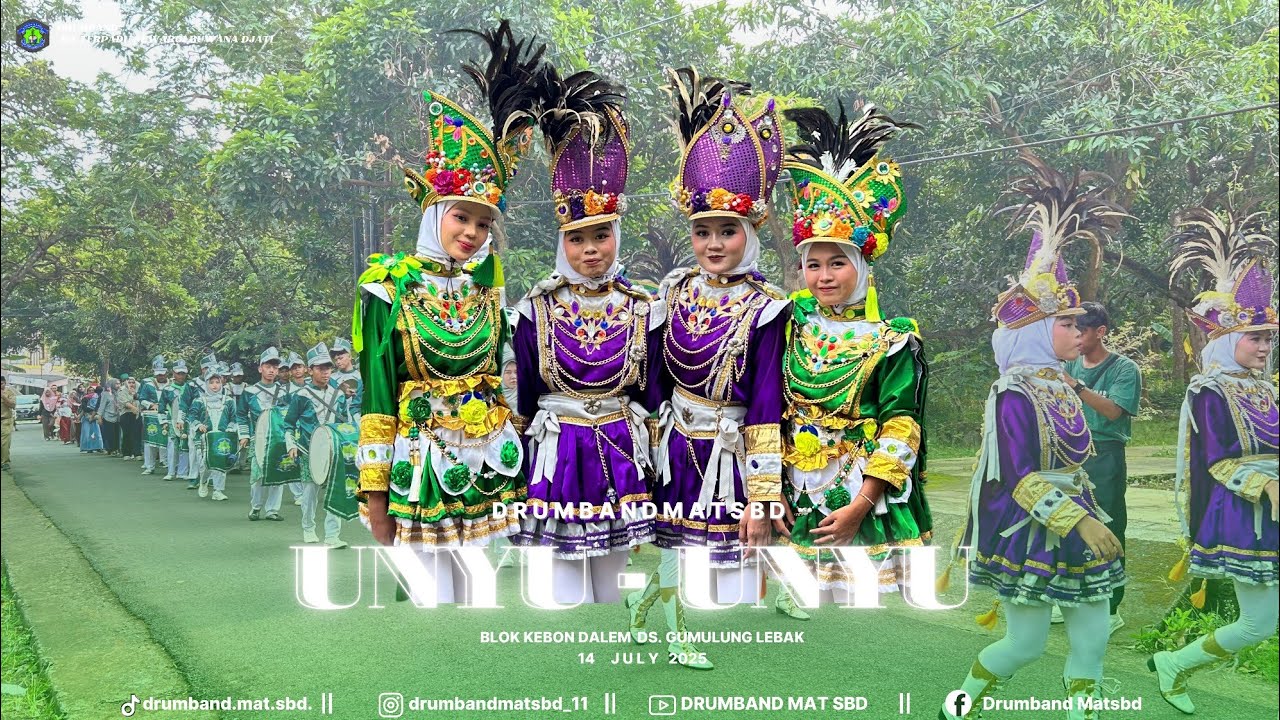 UNYU-UNYU || DRUMBAND MAT SBD || LIVE IN BLOK KEBON DALEM DS.GUMULUNG LEBAK - CIREBON ||14 JULI 2025