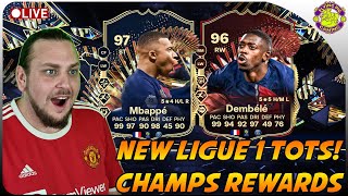 UT CHAMPS REWARDS! LIGUE 1 TEAM OF THE SEASON TOTS 🔴 LIVE ULTIMATE TEAM STREAM FC 24