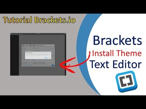 Tutorial Brackets: Install Theme ( Bahasa Indonesia)