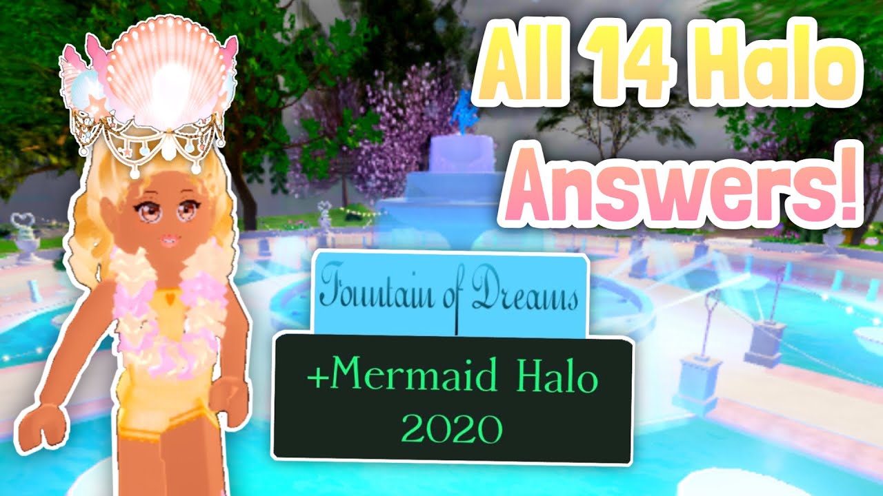 Latest All 14 Halo Answers For Mermaid Halo 2020 Royale High Investigation Youtube - royal high roblox halo answers