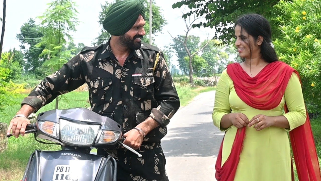 ਫੌਜਣ Return  ਭਾਗ 2 LOVE STORY Of  INDIAN ARMY PUNJABI SHORT MOVIE 2022  ANGAD TV ABHEPUR