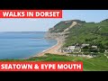 Walks in dorset at seatown  eype mouth  4k