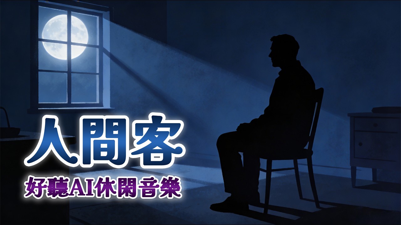 AI休閑音樂欣賞-「人間客」 「風一吹 往事就散了燈一亮 心事就淡了不必問  愛過 就夠了」 #動態歌詞 #音樂 #推薦 #抖音 #chinesemusic