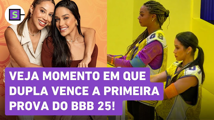 BBB 25: Who won the endurance test? Eva and Renata win and are immune; watch the video