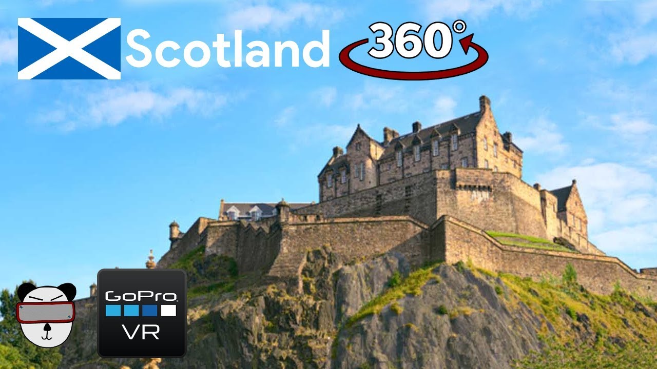 🌍 360° Edinburgh Castle | Edinburgh, Scotland 🏴󠁧󠁢󠁳󠁣󠁴󠁿【GoPro VR Travel | 360 Video】