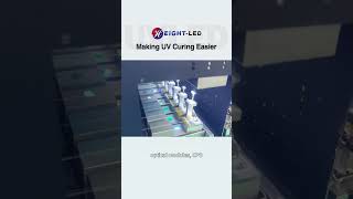 UV LED Linear Curing System for Optical Interconnect Manufacturing | 365nm UV Adhesive