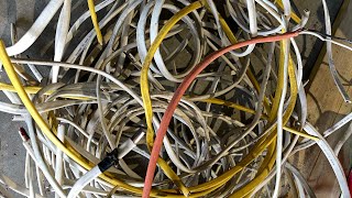 Stripping Romax house wire for maximum profit