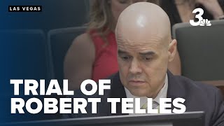 Second day of witness testimony in Robert Telles trial