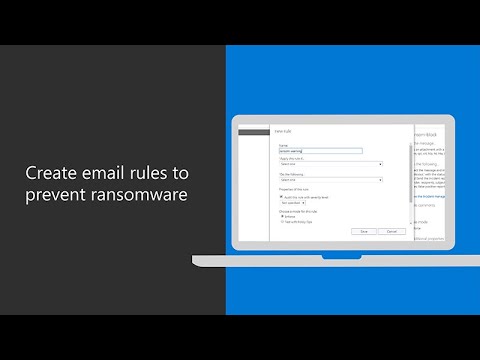 How to create email rules to prevent ransomware in Microsoft 365 Business Premium