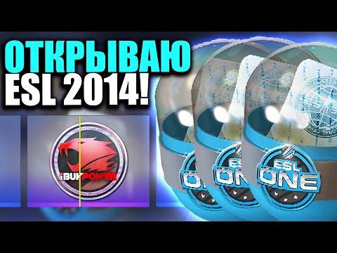 ОТКРЫЛ 5 КАПСУЛ ESL 2014 ГОДА В КС ГО! ВЫБИВАЮ IBUYPOWER HOLO 2014 В CS:GO