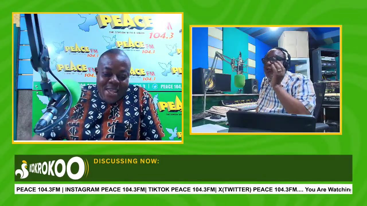 Kokrokoo Discussion Segment On Peace 104.3 FM (16/09/2026)