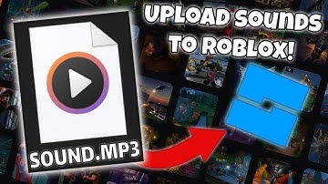 How to Upload AUDIO files to ROBLOX! (2024)