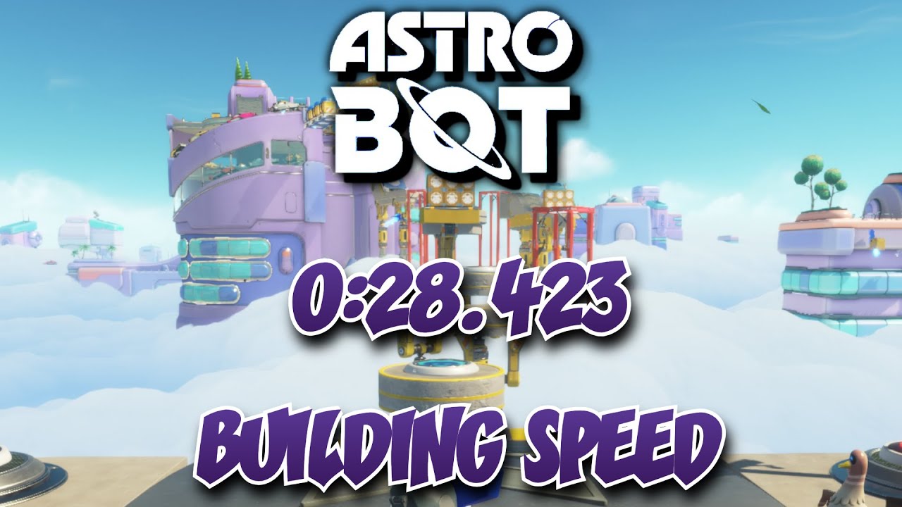 Astro Bot: Building Speed In 0:28.423 (Former World Record) - YouTube