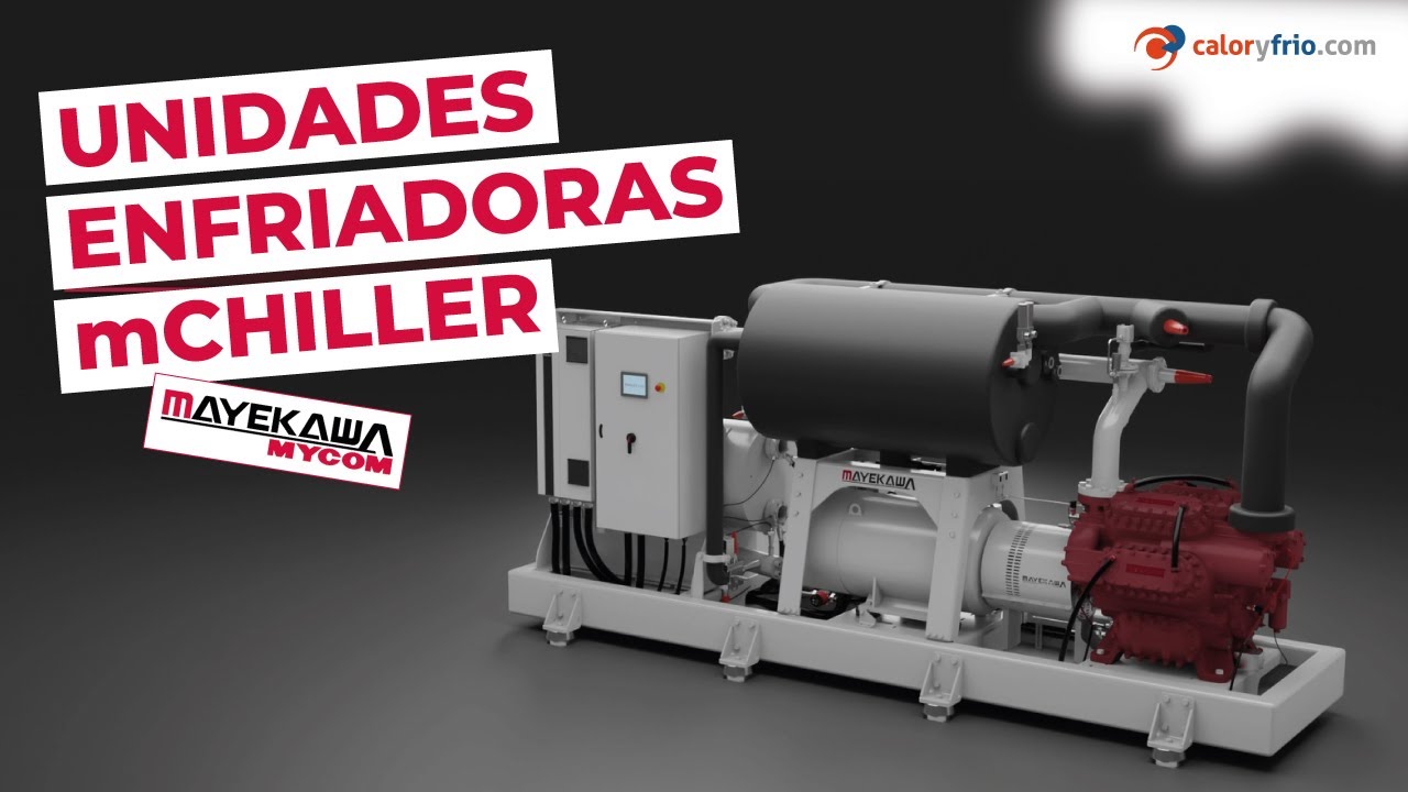Unidades enfriadoras mCHILLER de Mayekawa