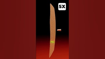 How Does Bulletproof Material Work? ( 3D Animation ) #shorts  #3DEduExplainer