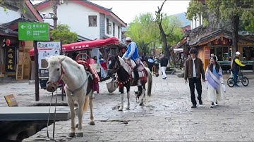 Walking Tour of LiJiang ShuHe Ancient Town, YunNan, China