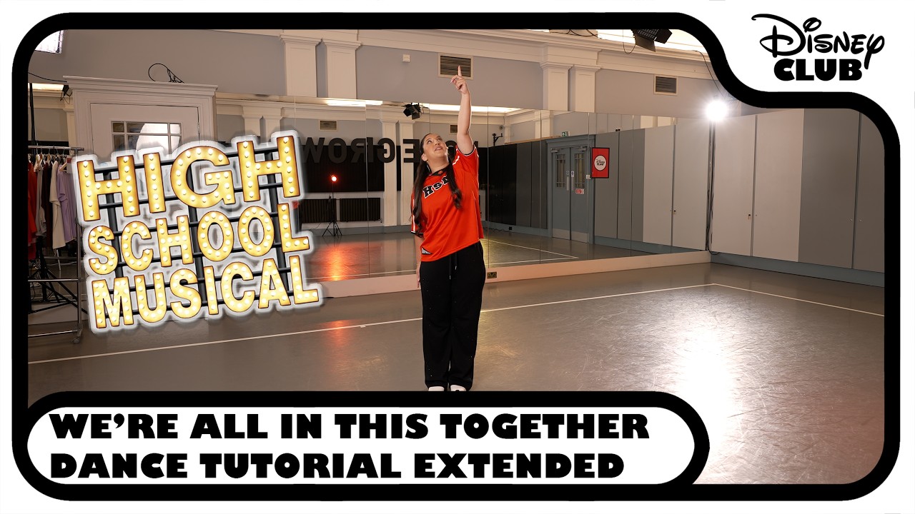 High School Musical “We’re All In This Together” Dance Tutorial ...
