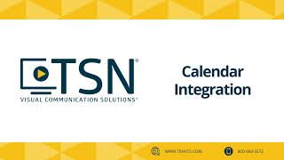 Connect a Microsoft or Google Calendar to your TSN platform screenshot 1